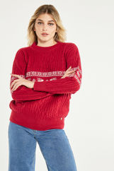 Picture of Graphic knit sweater