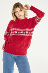 Picture of Graphic knit sweater