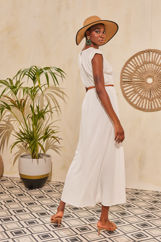 Picture of Padded maxi dress