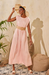 Picture of Padded maxi dress