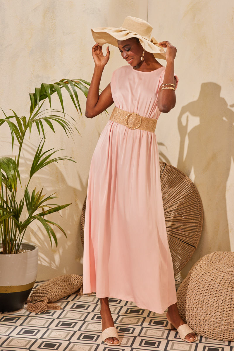 Picture of Padded maxi dress