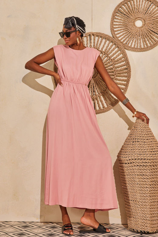 Picture of Padded maxi dress