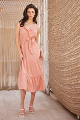 Picture of Ruffled airy dress