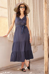 Picture of Ruffled airy dress