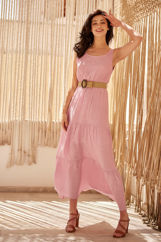 Picture of Maxi belted dress