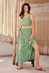 Picture of Maxi belted dress