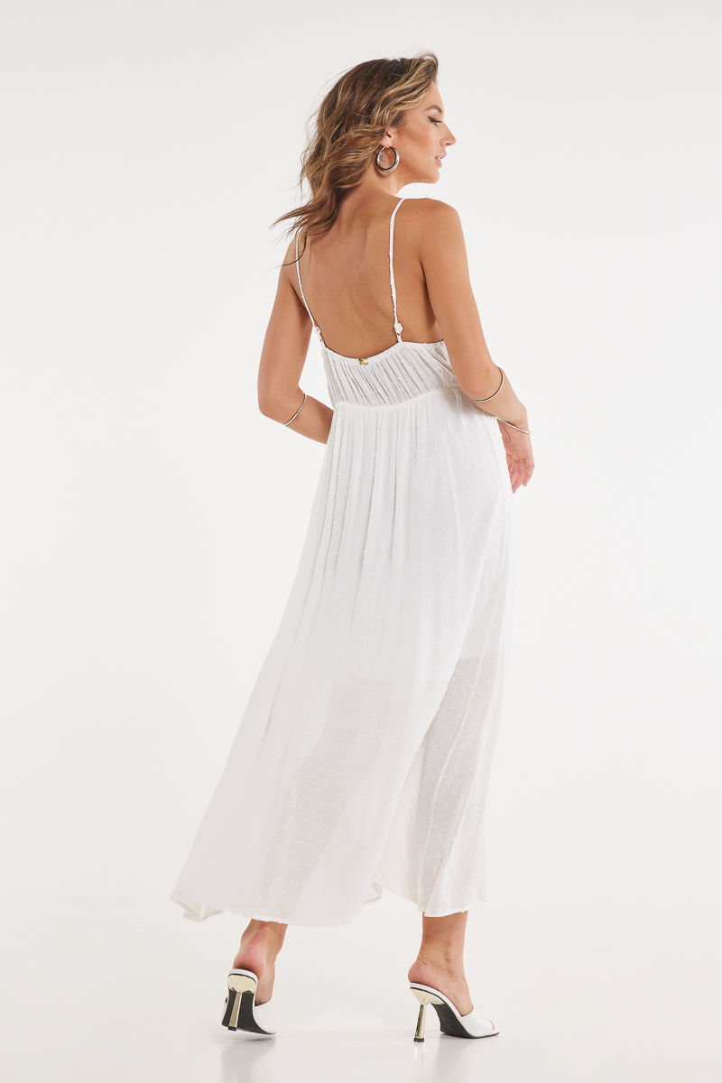 Picture of Maxi dress with embroidery details