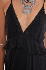 Picture of Maxi dress with embroidery details