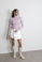 Picture of Turtleneck lurex knitted blouse