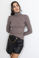 Picture of Turtleneck lurex knitted blouse