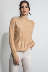 Picture of Textured knitted blouse