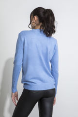 Picture of Textured knitted blouse