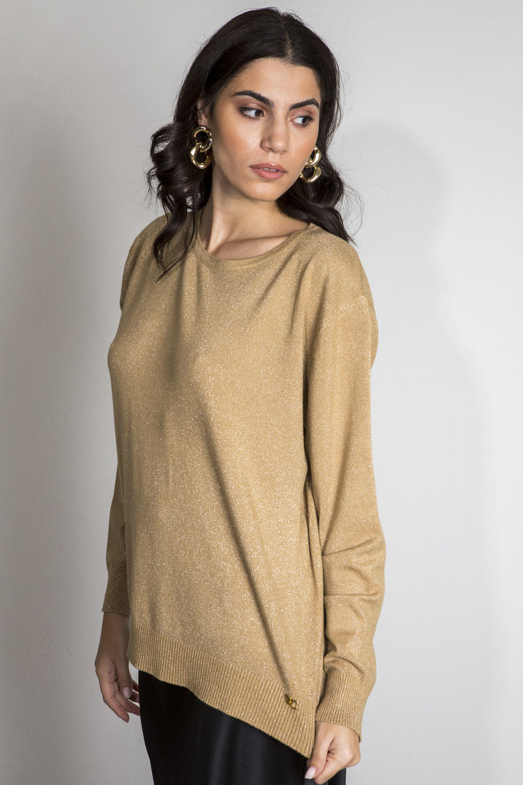 Picture of Basic lurex blouse