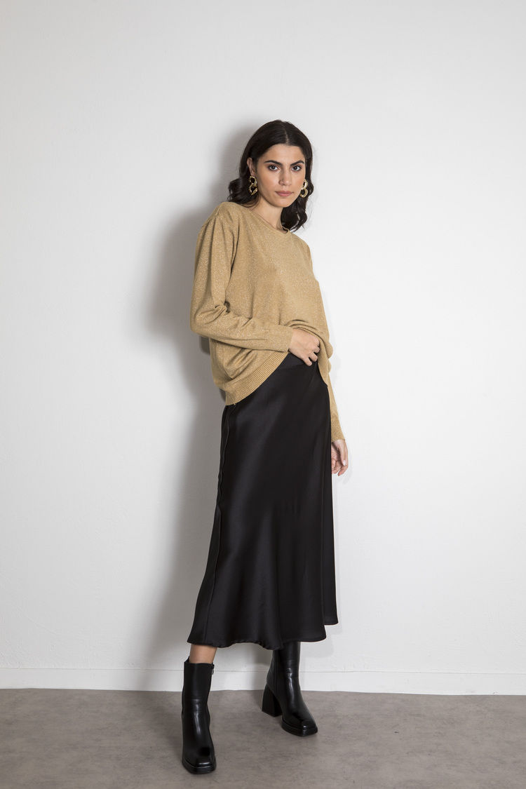 Picture of Basic lurex blouse