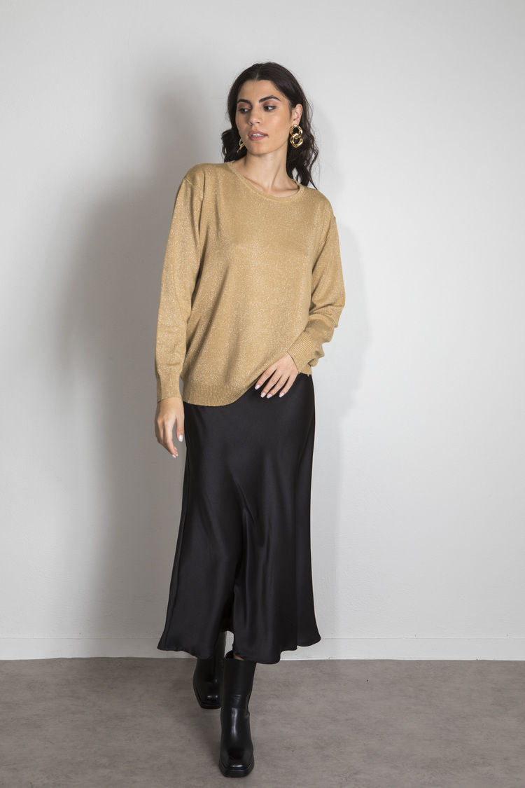 Picture of Basic lurex blouse