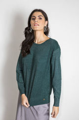 Picture of Basic lurex blouse