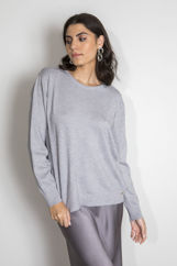 Picture of Basic lurex blouse