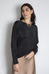 Picture of Basic lurex blouse