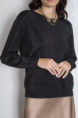 Picture of Basic lurex blouse