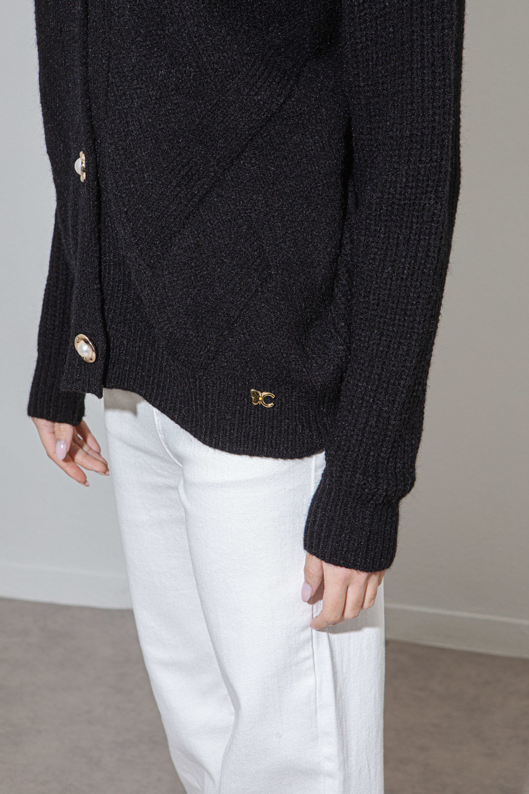 Picture of Pearl button cardigan