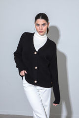 Picture of Pearl button cardigan