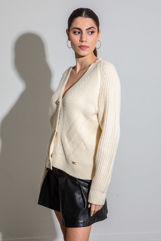 Picture of Pearl button cardigan