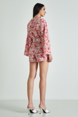 Picture of Belted wide sleeve playsuit