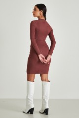 Picture of Knitted dress with slits