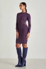 Picture of Knitted dress with slits