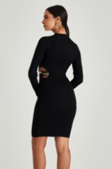 Picture of Knitted dress with slits