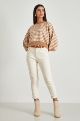 Picture of Stripped cropped sweater