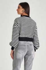 Picture of Stripped cropped sweater