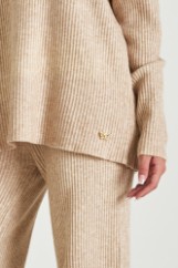 Picture of Ribbed sweater with zipper