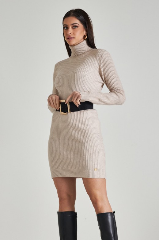 Picture of Turtleneck rip dress