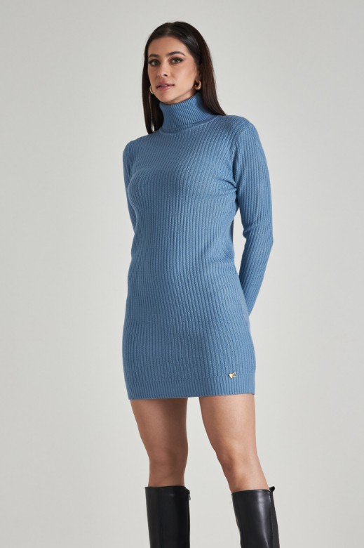 Picture of Turtleneck rip dress