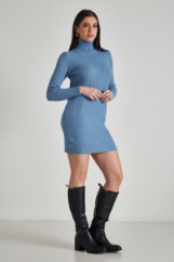 Picture of Turtleneck rip dress