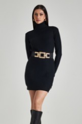 Picture of Turtleneck rip dress