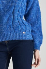 Picture of Braided sweater with colorful thread