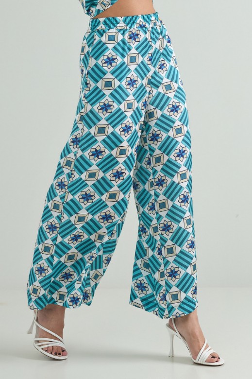 Picture of Printed pants with waistband