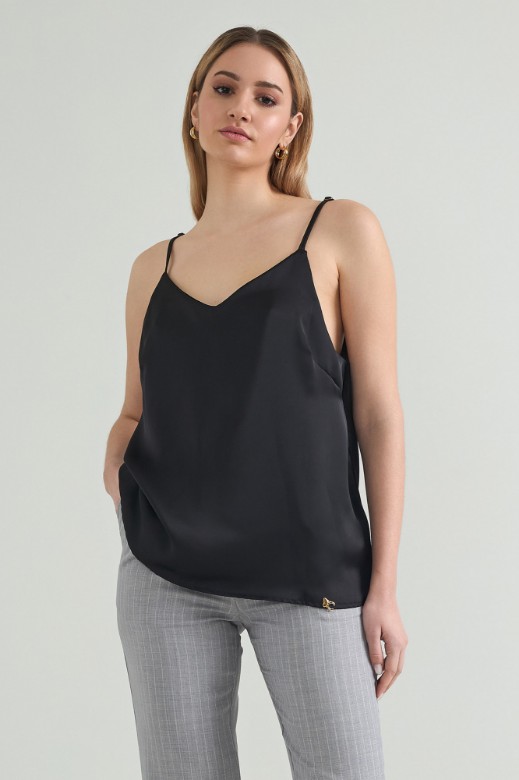 Picture of Sleeveless satin top