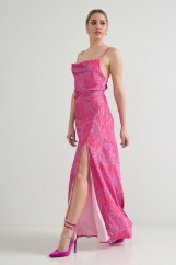 Picture of Backless draped dress