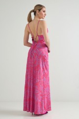 Picture of Backless draped dress