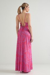 Picture of Backless draped dress