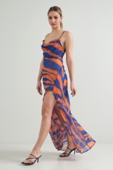 Picture of Backless draped dress