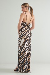 Picture of Backless draped dress