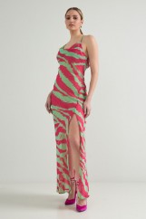 Picture of Backless draped dress