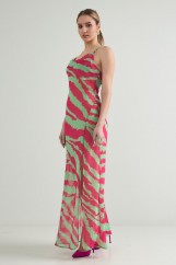 Picture of Backless draped dress