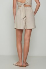 Picture of Linen shorts with waistband
