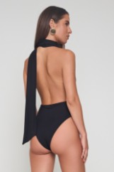 Picture of Bamboo halter bodysuit