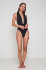 Picture of Bamboo halter bodysuit